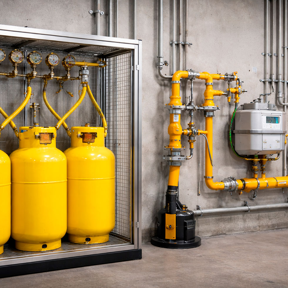 Industrial gas complex